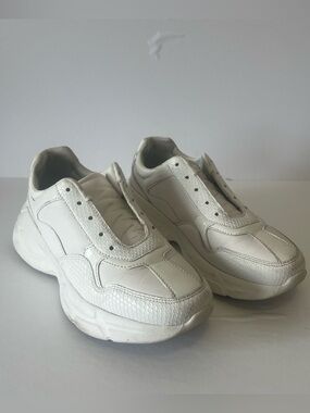 Fashion Nova White Chunky Athletic Sneakers